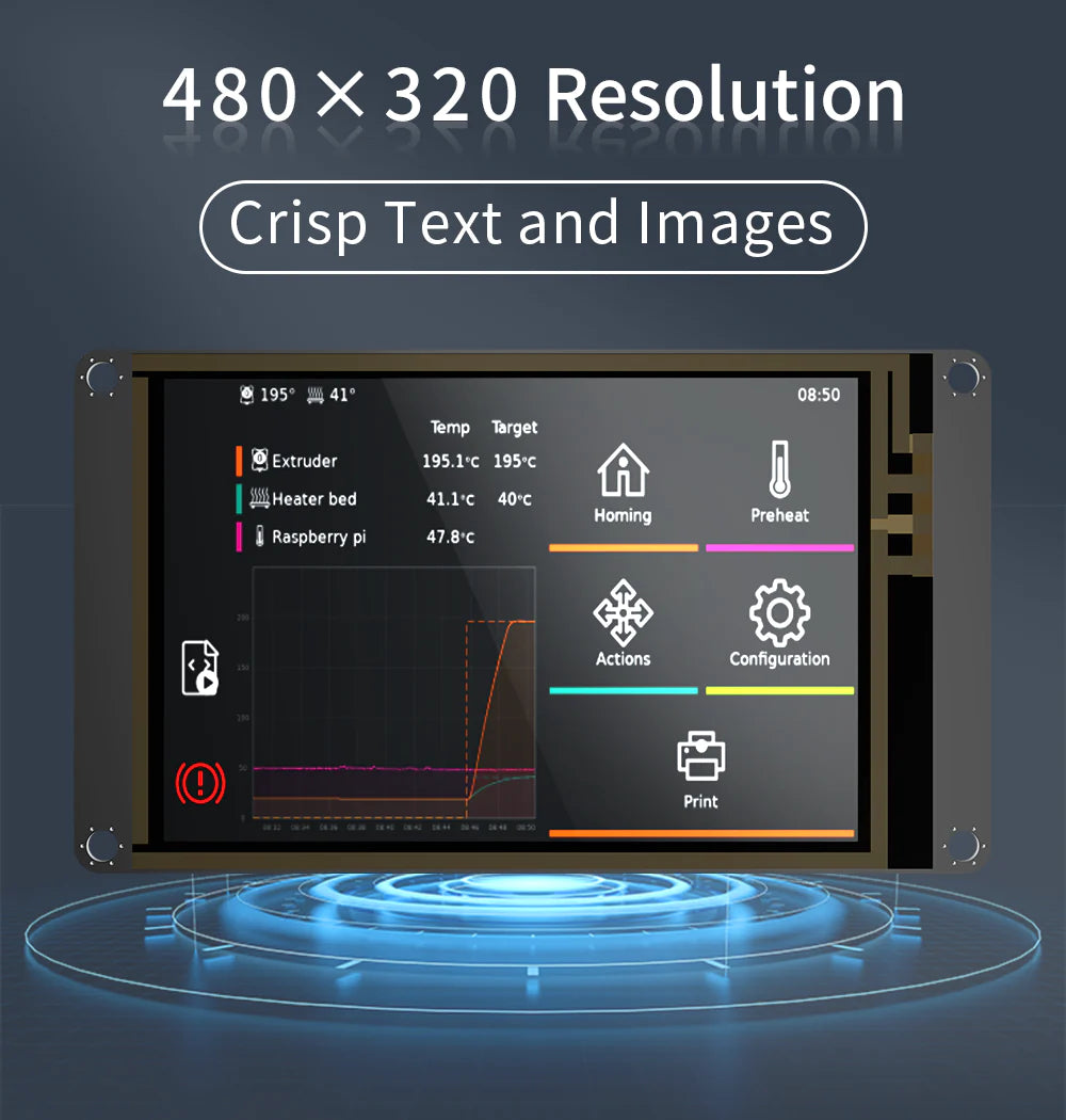 BIGTREETECH Touchscreen TFT35 SPI V2.1 for pi V1.2