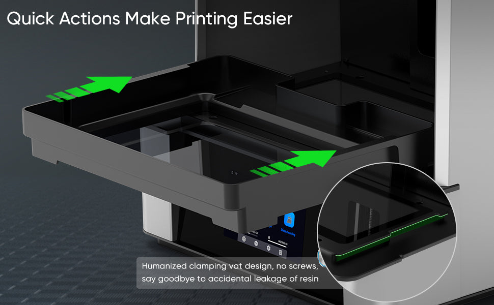 Uniformation GKtwo 8K 10.3" resin printer built in heater carbon air filter fully enclosed - Free Shipping
