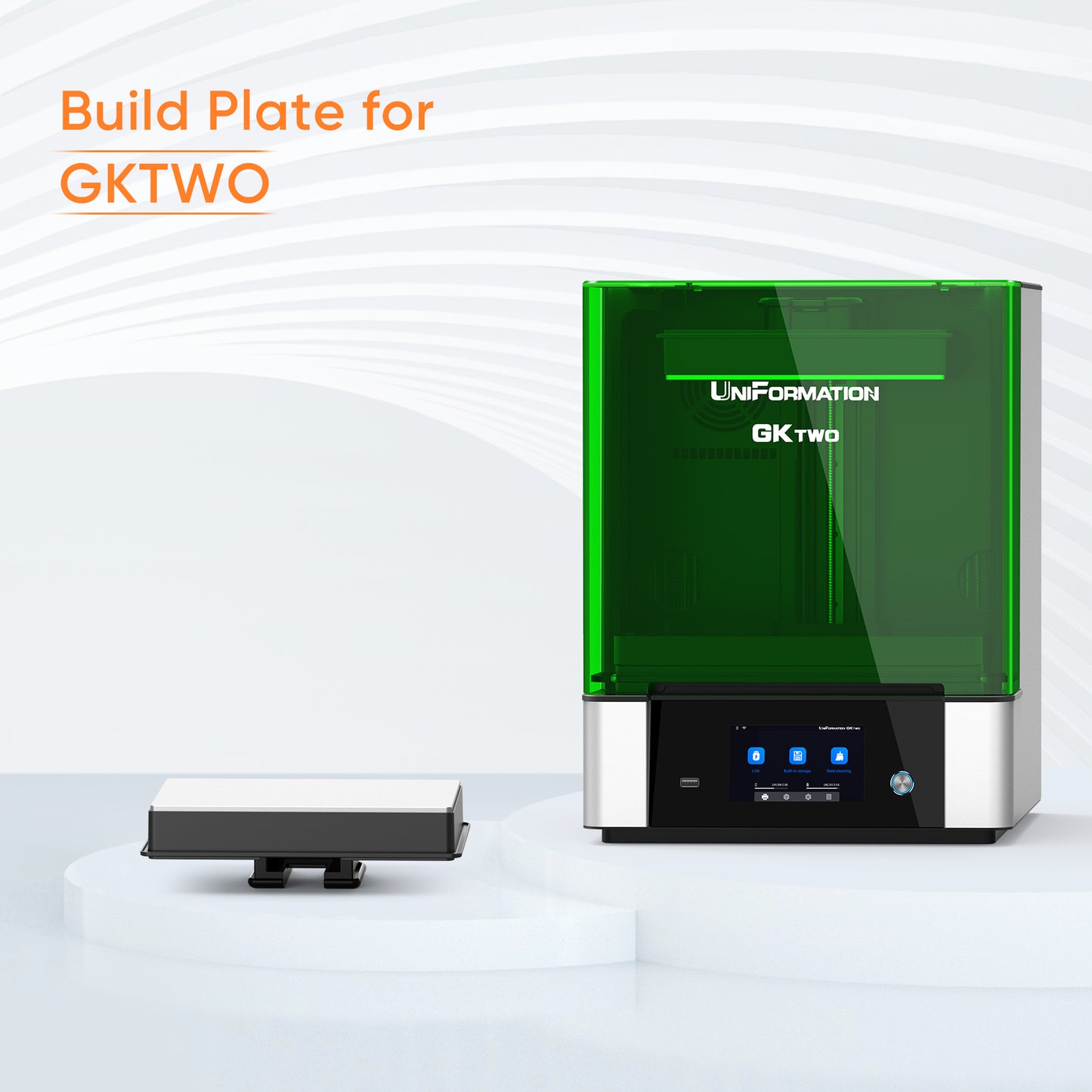 GKtwo Standard Build Plate - Free Post