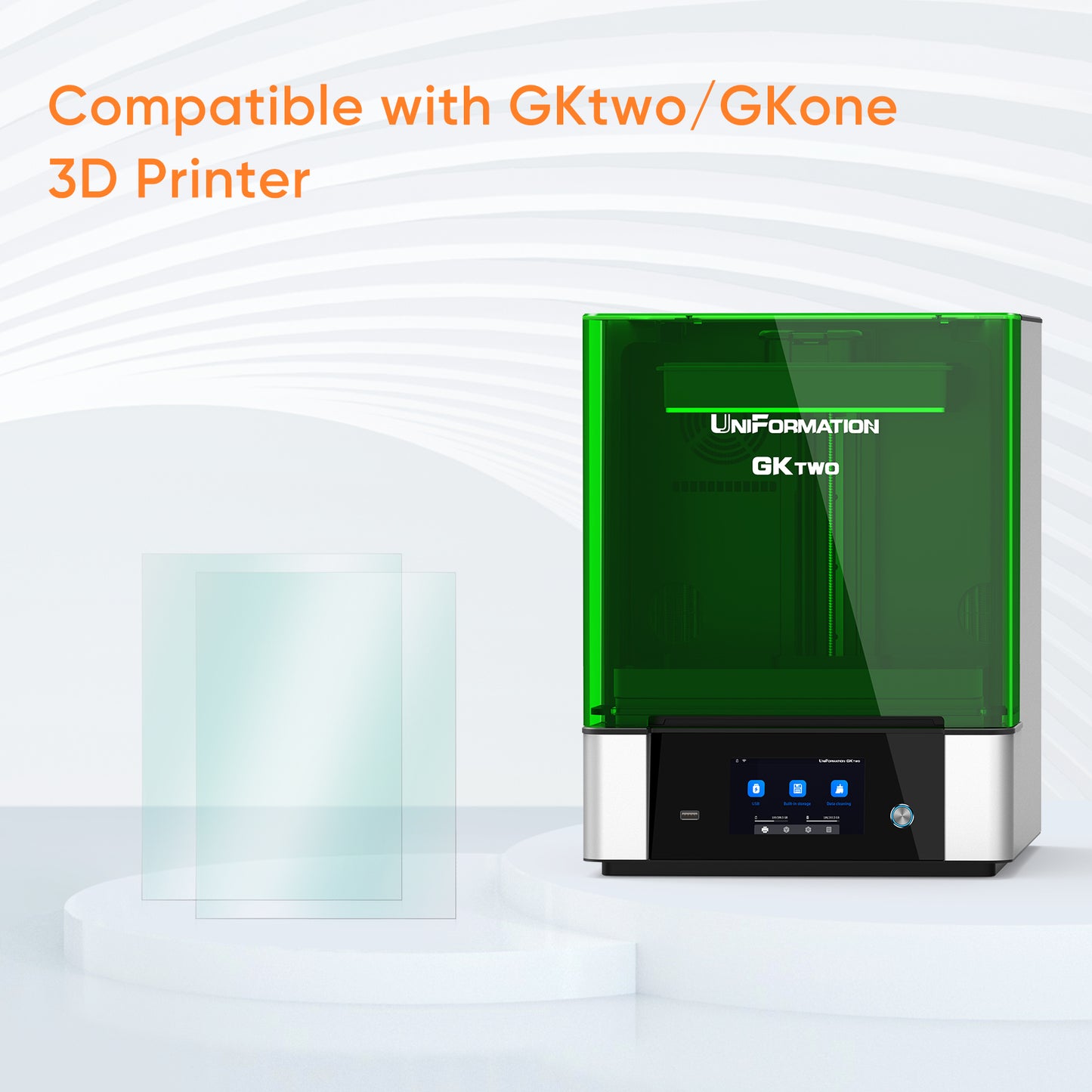 GKone/GKtwo Replacement nFEP Film Release Films 3 pack - Free Post