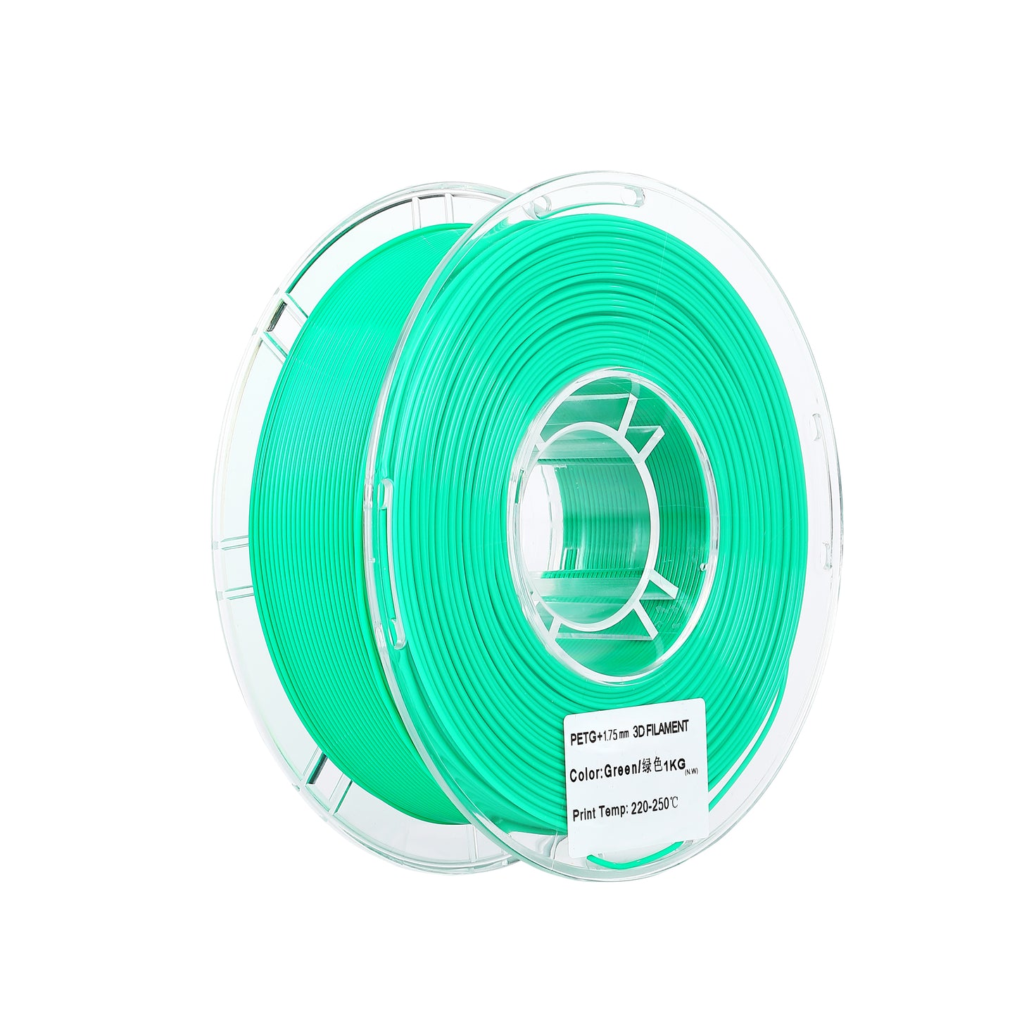 PETG 1.75mm 3D Printer Filament 1kg Spool-Dimensional Accuracy +/- 0.03mm