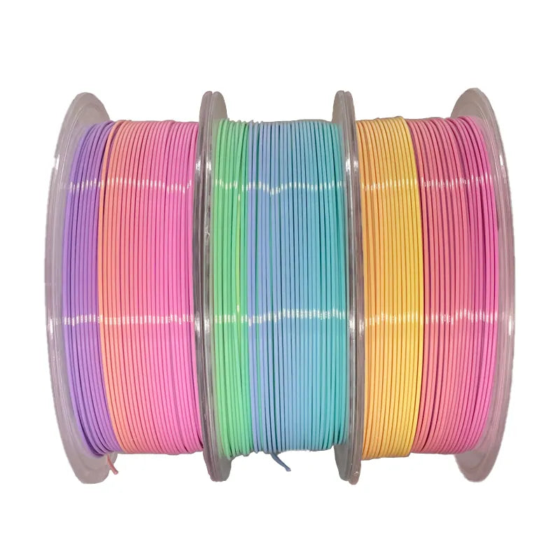 PLA Rainbow and Variations 1.75mm 1kg Spool-Dimensional Accuracy +/- 0.02mm