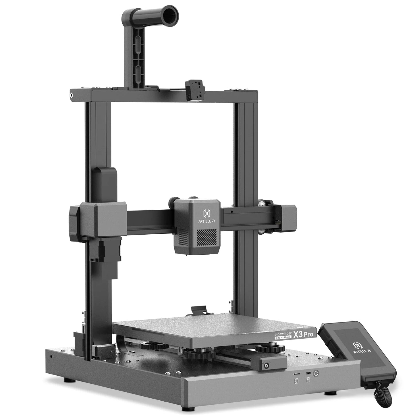 Artillery Sidewinder X3 Pro 3D Printer Build Volume 240x240x260mm 32bit Mainboard, 300℃ hot-end 300mm/s