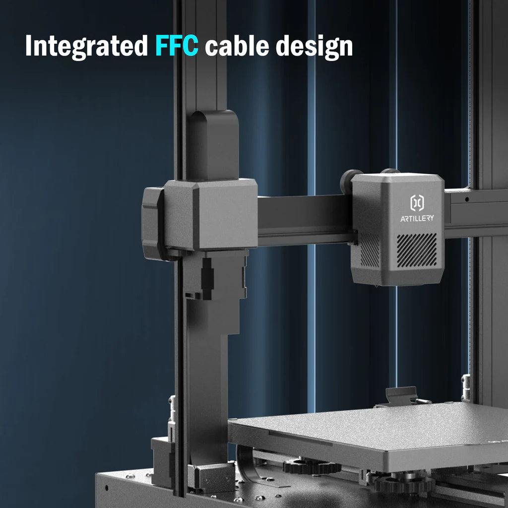 Artillery Sidewinder X3 Pro 3D Printer Build Volume 240x240x260mm 32bit Mainboard, 300℃ hot-end 300mm/s