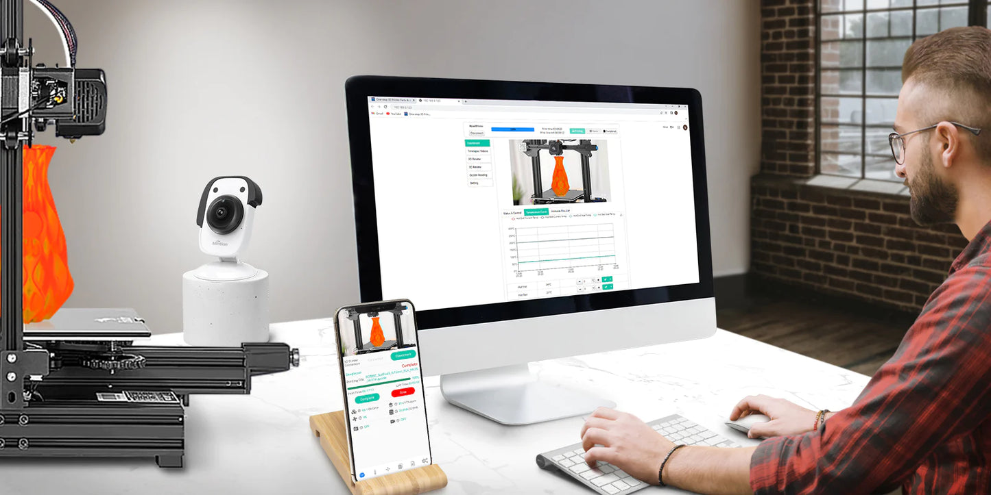 Beagle Camera for 3D Printers - Remote Monitoring and Control - Create Time Lapse