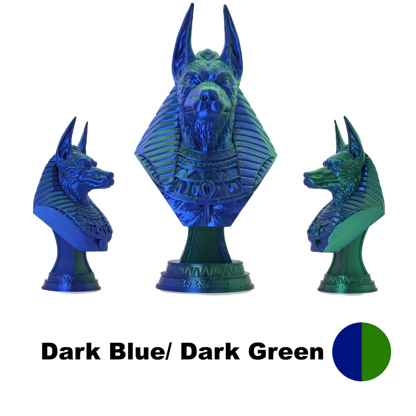 Dual Colour PLA Variants 1.75mm 3D Printer Filament 1kg Spool-Dimensional Accuracy +/- 0.02mm