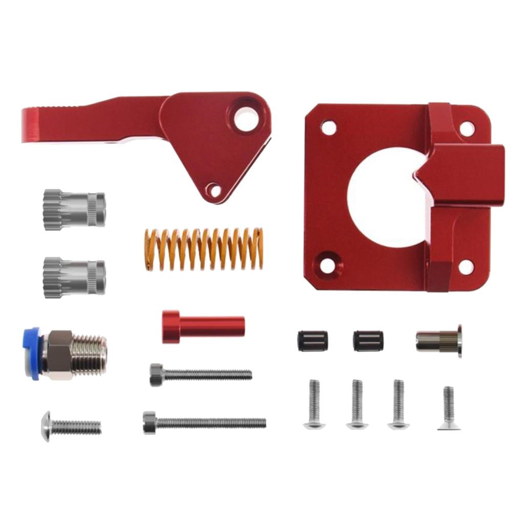 Left and Right Dual Gear Pro Aluminum Extruder and Bed Upgrade Kit Feed 3D