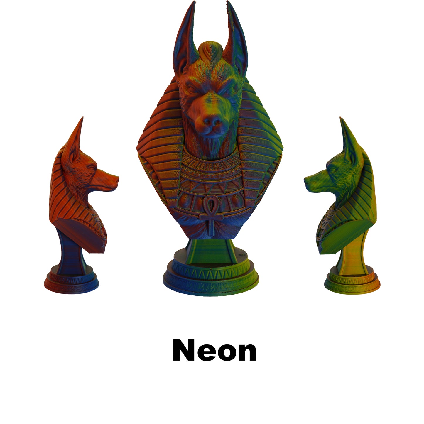 Tri Colour PLA Variants 1.75mm 3D Printer Filament 1kg Spool-Dimensional Accuracy +/- 0.02mm