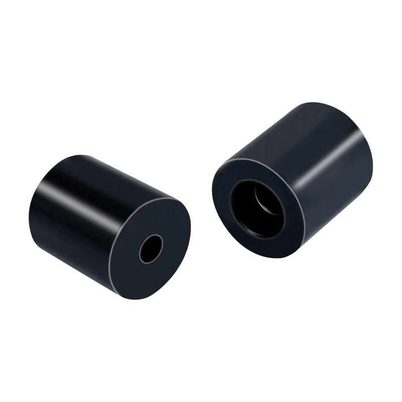 Bed leveling silicone block columns 16mm 18mm black and orange
