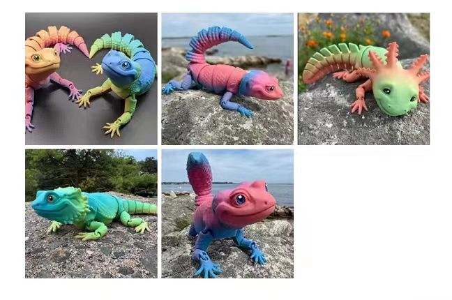 PLA Rainbow and Variations 1.75mm 1kg Spool-Dimensional Accuracy +/- 0.02mm