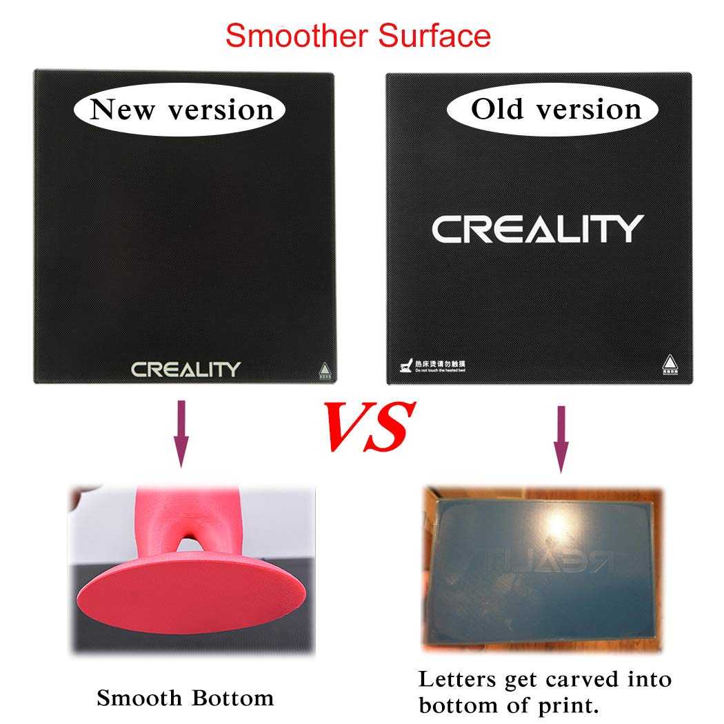 Ender-5/Ender-3 upgraded Carborundum Glass Platform 235*235*4mm Genuine Creality