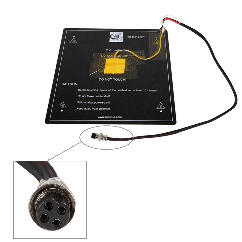 CR-10S Heatbed Hot Bed 310*310mm For CR-10S 3D printer Genuine Creality