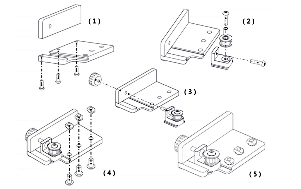 Artillery SW-X1 SW-X2 Tensioner Belt Adjuster Set X-axis Y-axis