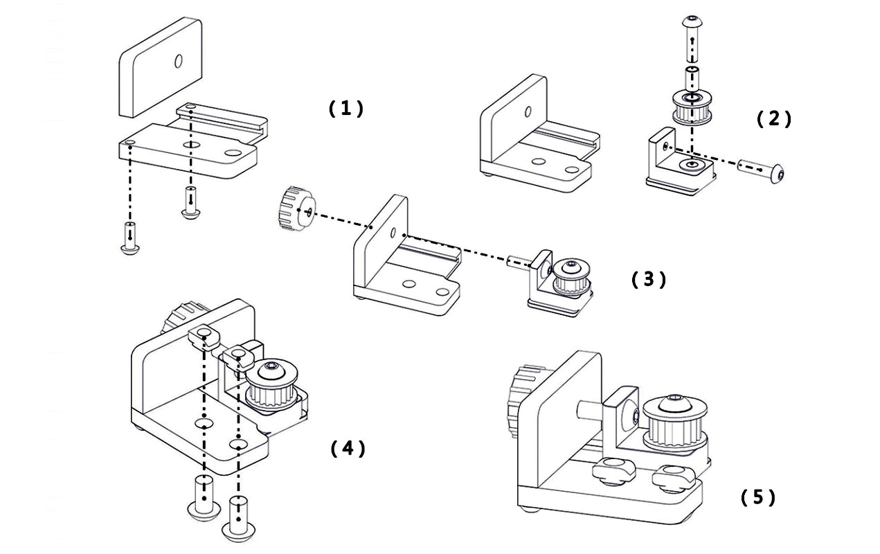 Artillery SW-X1 SW-X2 Tensioner Belt Adjuster Set X-axis Y-axis