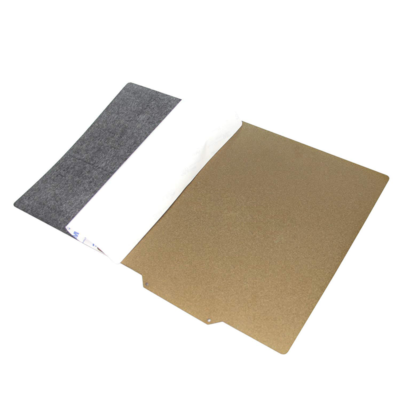 PEI Frosted Spring Steel Sheet Double Sided Flex Magnetic Sticker 320 x 310 x 2mm