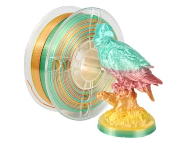 PLA Rainbow and Variations 1.75mm 1kg Spool-Dimensional Accuracy +/- 0.02mm