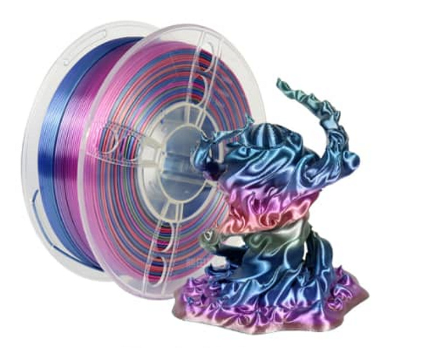 PLA Rainbow and Variations 1.75mm 1kg Spool-Dimensional Accuracy +/- 0.02mm