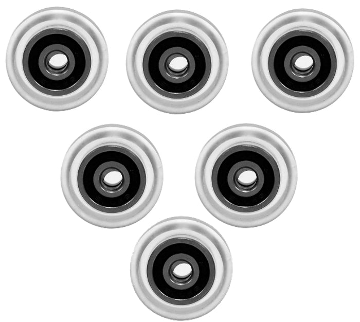 Pkt6 Vslot 3D printer wheels upgraded polycarbonate wheel with quality bearings