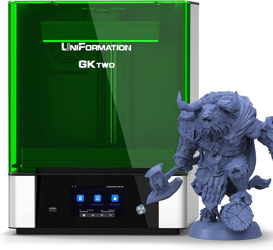 Uniformation GKtwo 8K 10.3" resin printer built in heater carbon air filter fully enclosed - Free Shipping