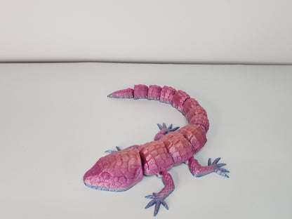 3D Printed Lizards and Snakes