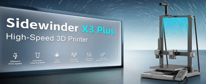 Artillery Sidewinder X3 PLUS ABL Auto Calibration 3d Printer 300*300*400mm