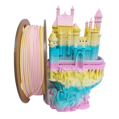 PLA Rainbow and Variations 1.75mm 1kg Spool-Dimensional Accuracy +/- 0.02mm