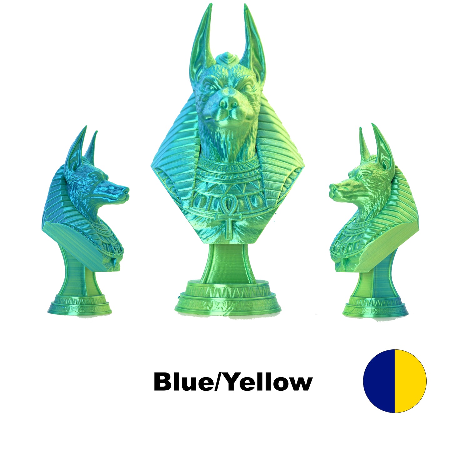 Dual Colour PLA Variants 1.75mm 3D Printer Filament 1kg Spool-Dimensional Accuracy +/- 0.02mm