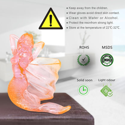 YOUSU Dual Colour Water-Washable Low Odor High Resolution LCD 3D Printer Resin UV-Curing 405nm