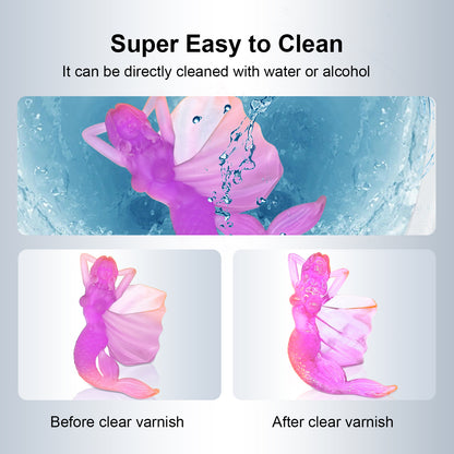 YOUSU Dual Colour Water-Washable Low Odor High Resolution LCD 3D Printer Resin UV-Curing 405nm