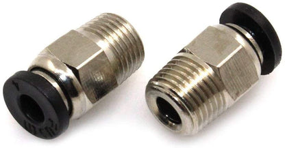 Leoway Pneumatic Fittings, 1 set PC4-M10 and PC4 M6